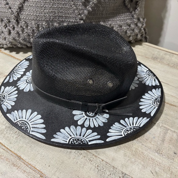 ❤️Madalais Hand-Painted Girosol Cowboy Hat - Picture 6 of 7